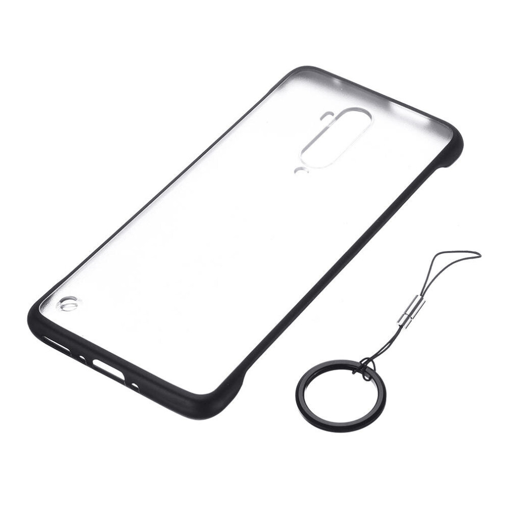 Oneplus 7T Pro Frameless Ultra Thin Matte With Finger Ring Hard Pc Protective Case 6441594706512
