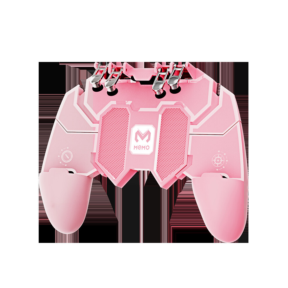 Memo Ak66 Game Controller Gamepad Joystick Shooter Trigger For Ios Android For Pubg Mobile Games Pink 4151093612802