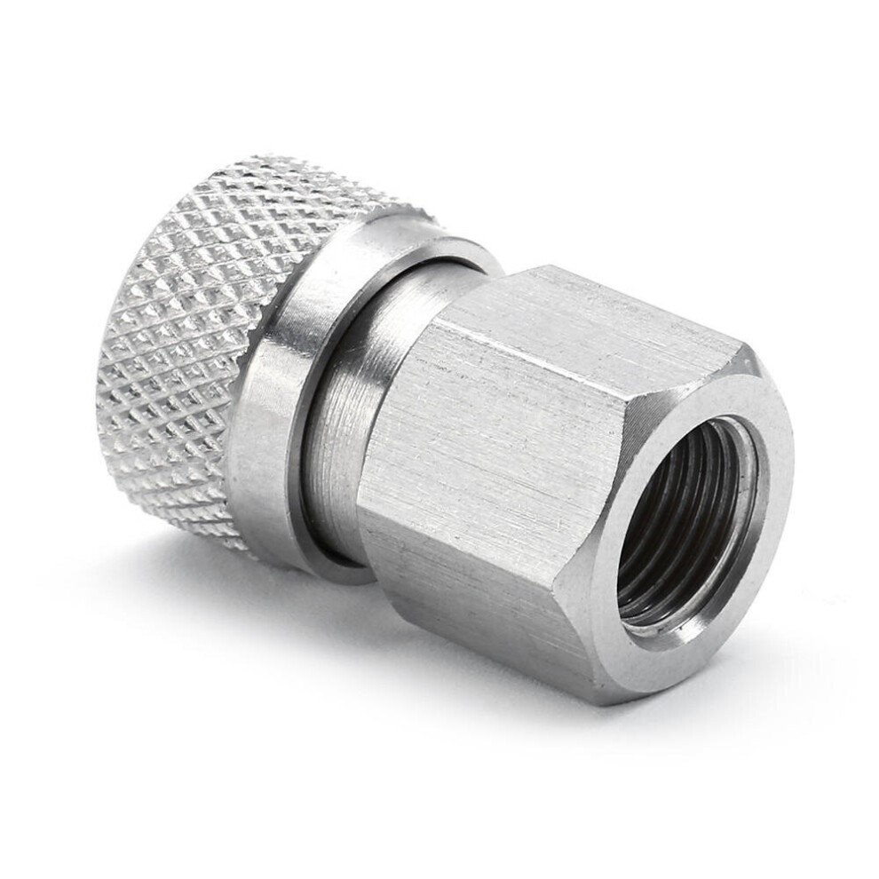Pcp Air Filling Charging Quick Connect Adapter Quick Release Coupler Socket 1/8 Bsp Female 840079088550