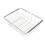 Adjustable Over Sink Dish Drying Rack Stainless Steel Kitchen Storage Organizer 1
