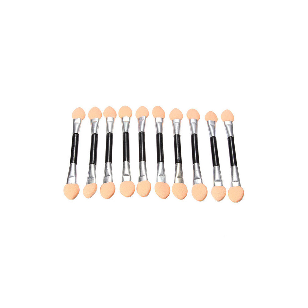 50pcs Double End Eye Shadow Brush Sponge Eyeliner Makeup Brushes Cosmetic Tool