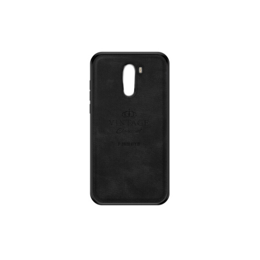 Fabric Splice Soft Edge Shockproof Back Cover Protective Case For Xiaomi Pocophone F1 6901722563474