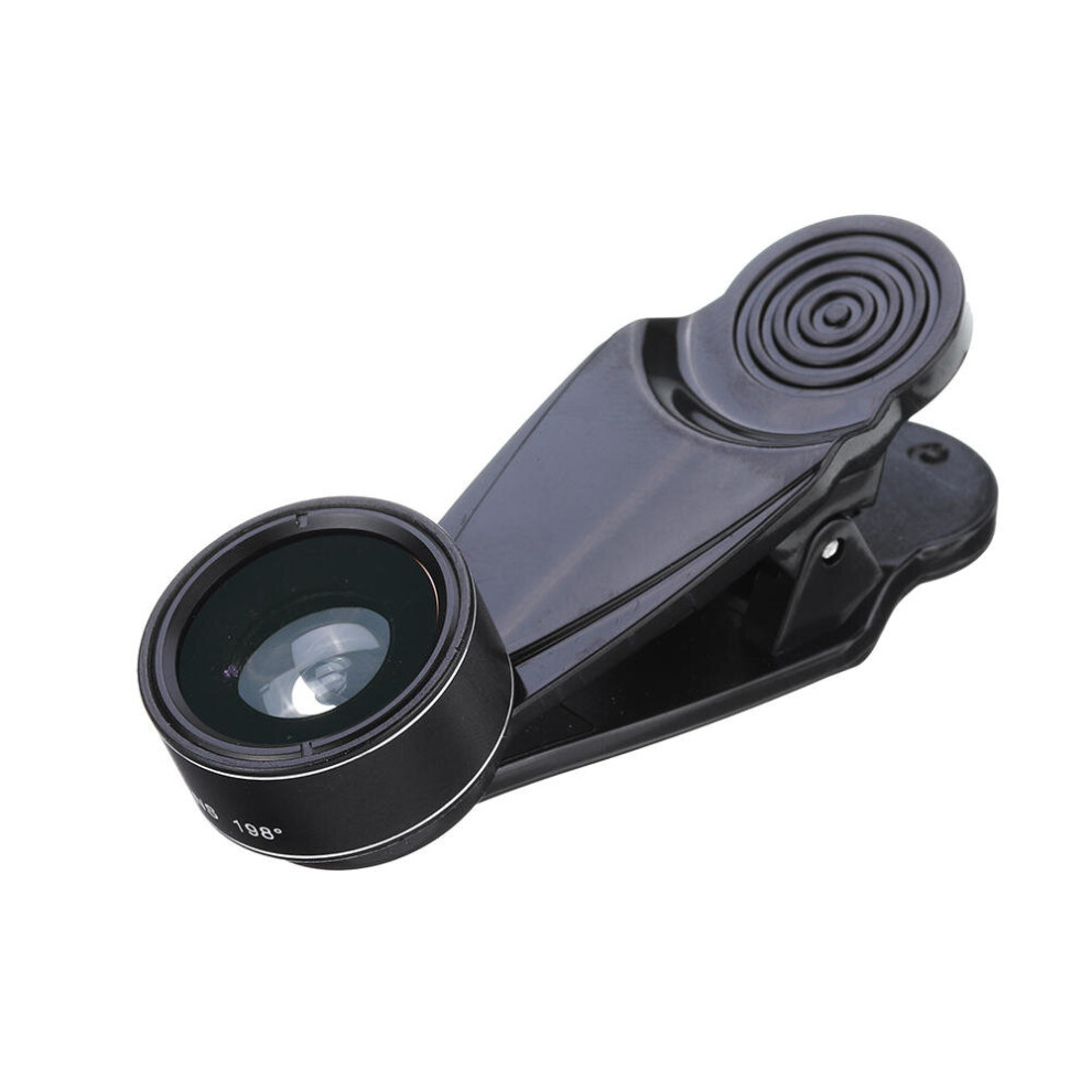 L-500 5 In 1 198 Degree Fisheye 0.63X Wide Angle 15X Macro 2X Telescope Cpl Lens For Smartphone 4191026520187