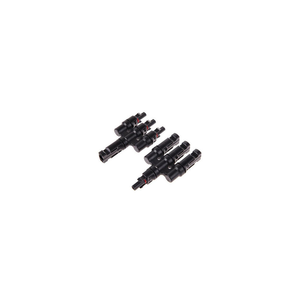 Mc4 T-Type 3 Branch Parallel Connector Solar Panel Adapter Photovoltaic Connector 840079084279
