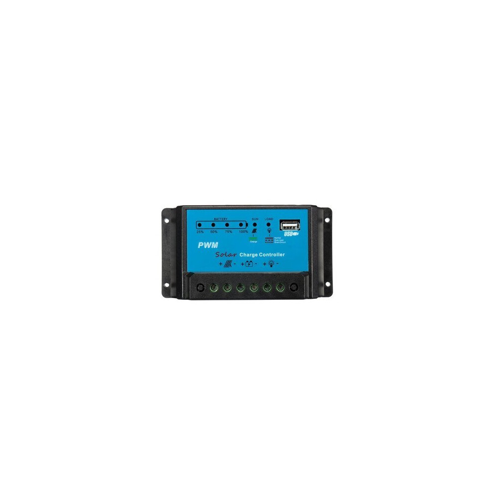 10A 12V Intelligent Pwm Solar Panel Charge Controller Auto Battery Regulator 8651936566232