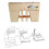 Wooden Dead Eyes Mooring Tool Fix Tools for Wood Ship Model Kit 5