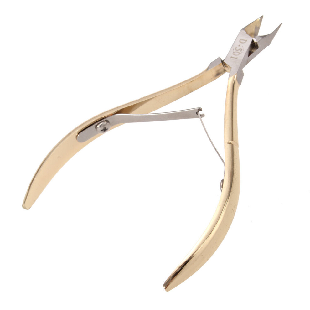 2Pcs Dead Skin Cuticle Scissors Cutter Manicure Pedicure Tool Nail Clipper