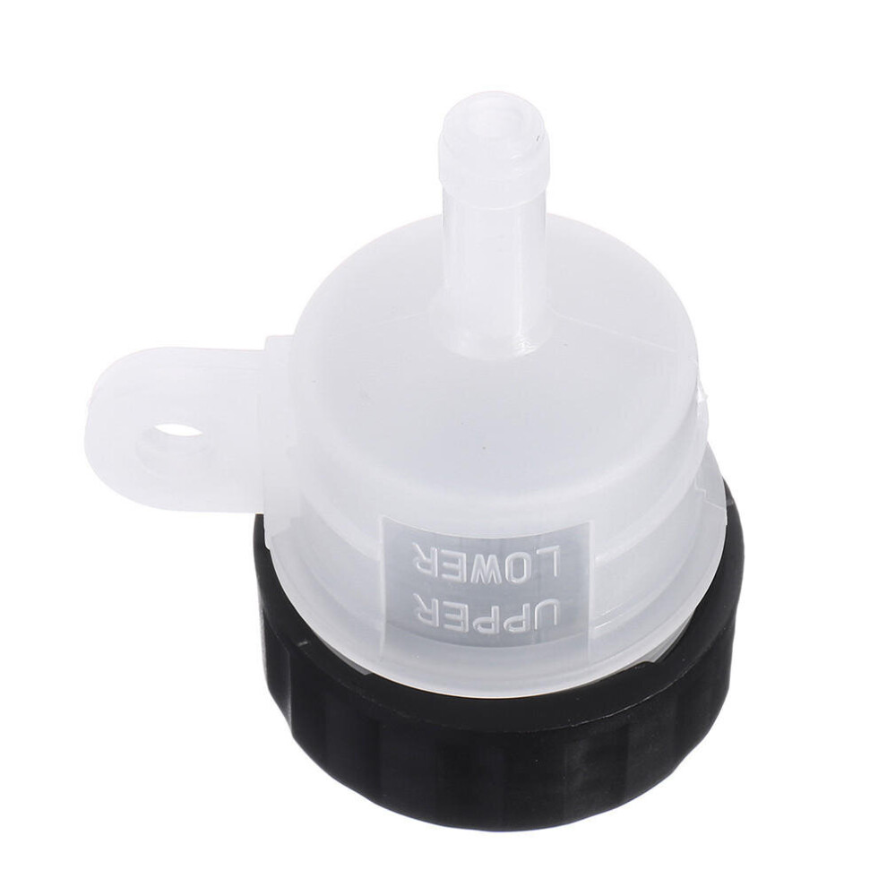Universal Brake Reservoir Front Fluid Bottle Oil Cup Motorcycle Master Cylinder Black 840079327628