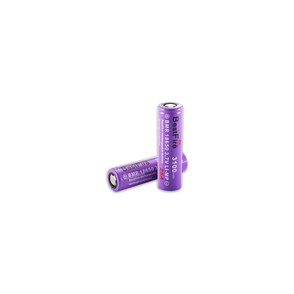 2Pcs 18650 Battery 3100Mah 25A 3.7V Rechargeable Lithium Battery 6901722552638