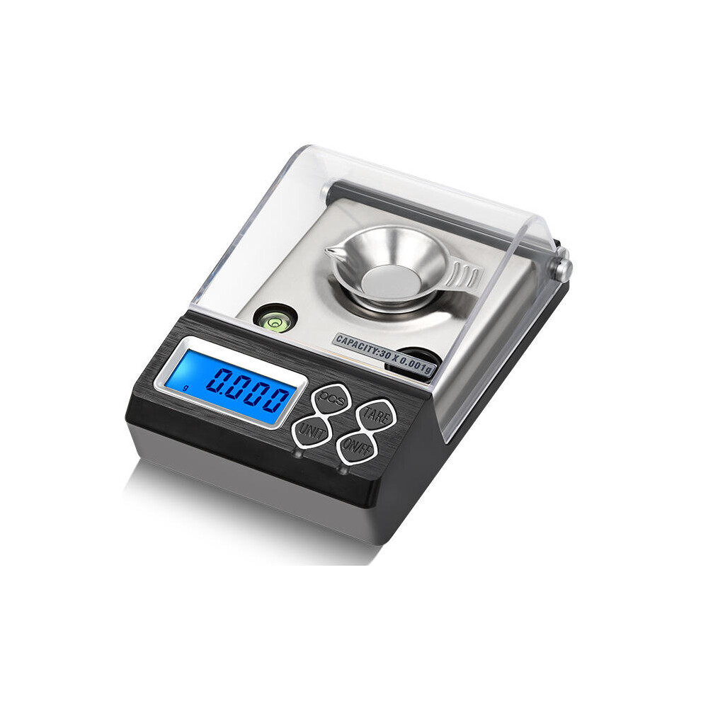 30/0.001g High-precision Electronic Gigital Carat Scale Laboratory Lipstick Diamond Jewelry Scales