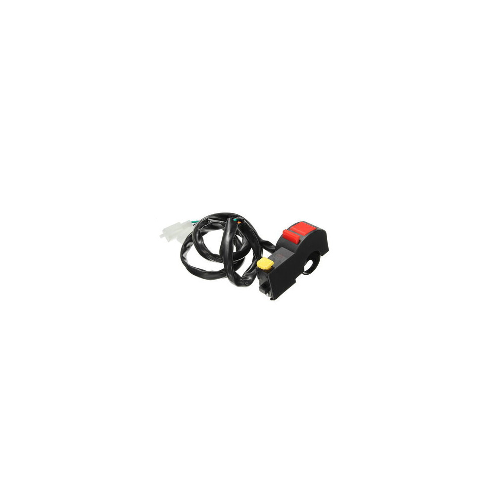 2Pcs 22Mm 0.87In Universal Motorcycle Handlebar Stall Flash Kill Stop Button Headlight Headlamp Switch 840079318923