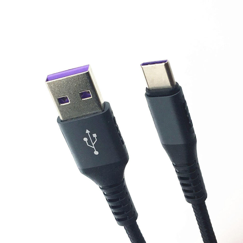 3 Pcs 5A Type C Fast Charging Data Cable For Huawei P30 Mate 20Pro Xiaomi Mi9 Redmi 7A S10+ Note10 Color Black 4191026563924