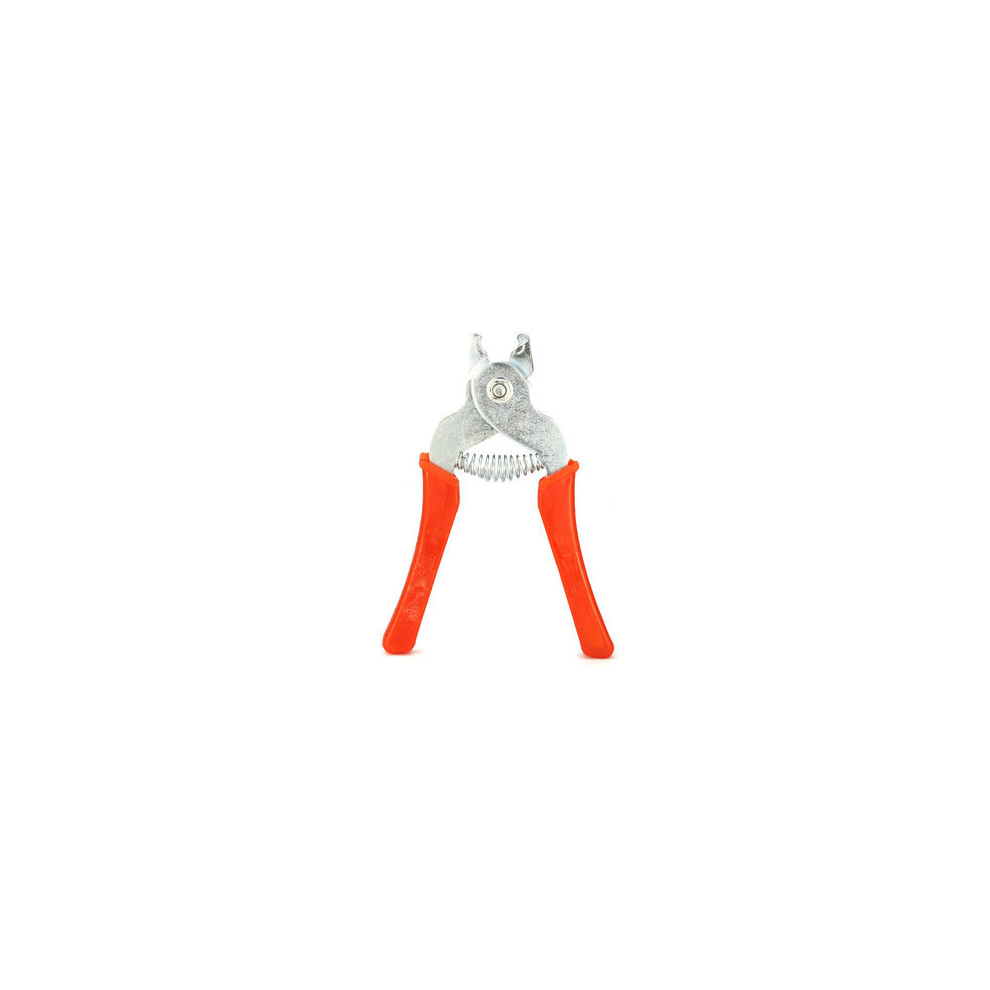 Hog Ring Pliers Tool M Clip Staples Bird Chicken Mesh Cage Wire Fencing Netting 814730367650