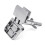 1pair Screen Printing Butterfly Frame Hinge Clamp Chrome Plated DIY Tool Equipment 7
