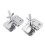1pair Screen Printing Butterfly Frame Hinge Clamp Chrome Plated DIY Tool Equipment 11