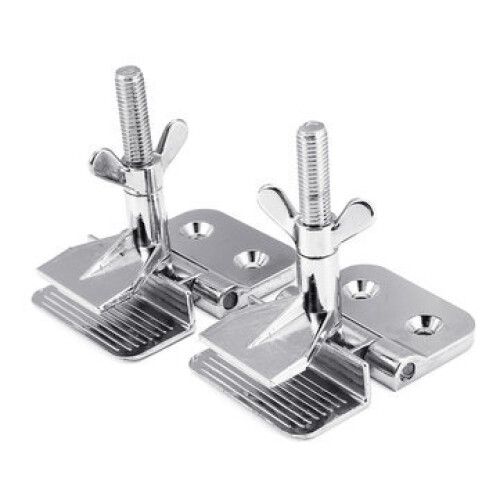 1pair Screen Printing Butterfly Frame Hinge Clamp Chrome Plated DIY Tool Equipment