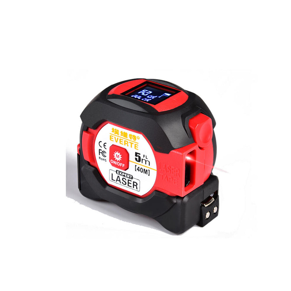 2-in-1 40M HD LCD Display Laser Ruler Electronic Tape Measure Laser Range FinderLaser Distance Meter-image-OPC-P79CMGV-NEW