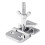 1pair Screen Printing Butterfly Frame Hinge Clamp Chrome Plated DIY Tool Equipment 8