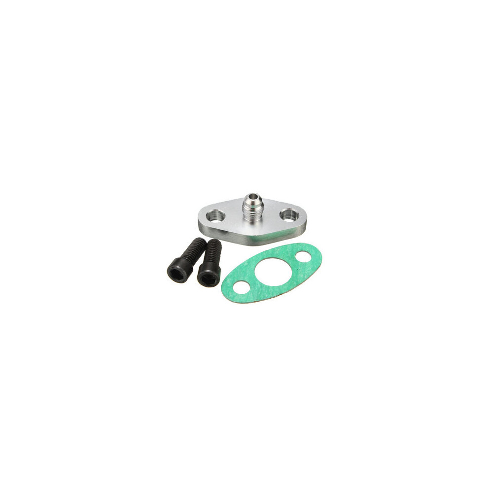 Turbo Oil Feeding Line Gasket Fitting Adapter For Flange T3 T4 T04e T04b 4An 840079324429
