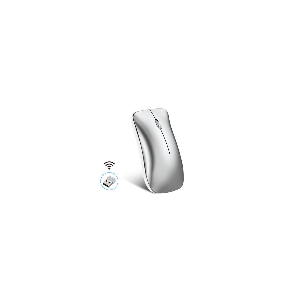 T27 2.4Ghz Wireless Mouse Rechargeable Mice 1600 Dpi 3Dpi Optional For Mac Laptop Pc Computer Black 840079131492