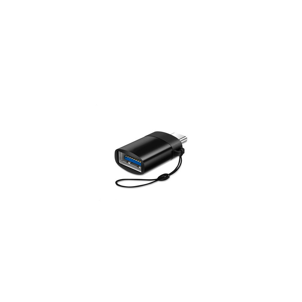3Pcs Type-C Usb-C To Usb 3.0 Otg Adapter Data Converter For Samsung Huawei Xiaomi Tablet Laptop Macbook Black 6441594707021