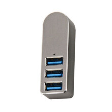 USB 3.0 to 3 Port USB 3.0 Hub Adapter 5GBit/s Gigabit Ethernet for PC Laptop No Need Driver