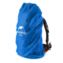 NH15Y001-Z Waterproof Backpack Cover Rainproof Mud Dust Protective Cover Pouch Camping Hiking BLUE L