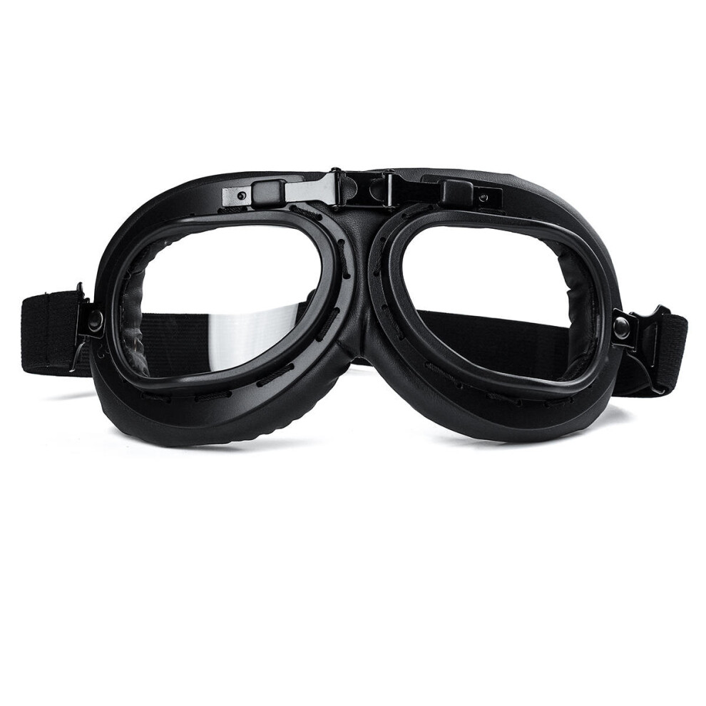 Windproof Vintage Helmet Goggles Motorcycle Scooter Atv Cycling Riding Eyewear Glasses 01 Color 840079326751