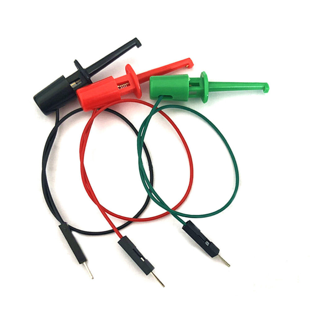 3 Set 20Cm Transistor Tester Test Hook Test Clip 840079087720