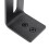 Barn Door Floor Guide Black Powder Coated Adjustable Wall Mounted Stay Roller with 8 Different Setup 6