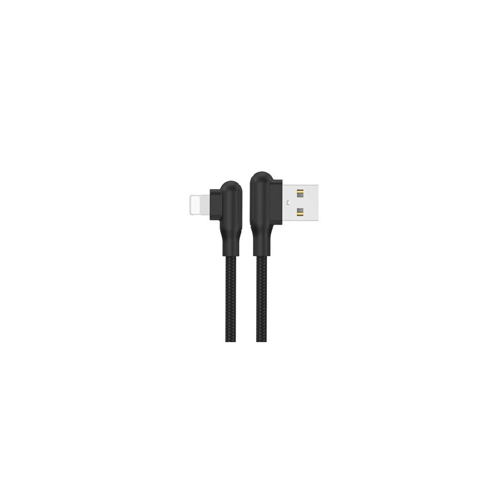 2Pcs 2.4A Type C Fast Charging Double Elbow Data Cable For Huawei P30 Pro Mate 30 5G Xiaomi 9Pro Redmi K30 S10+ Note 10 5G 6901722553734