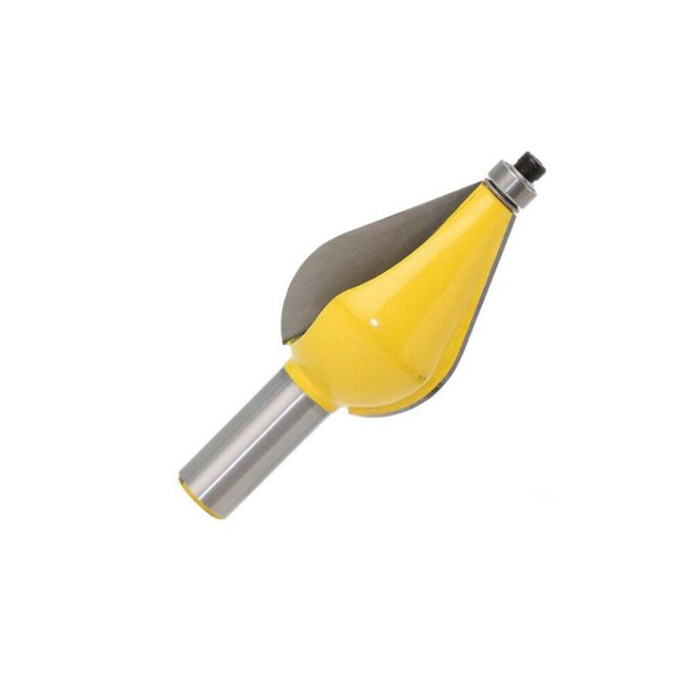 1/2 Inch Shank Router Bit Carbide Alloy Coated Woodworking Tool 840079088048