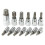 1Set 13pcs Security Tamper Proof Torx Star Bit Socket Set 1/4 3/8 1/2 Inch Drive With Case 5