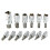 1Set 13pcs Security Tamper Proof Torx Star Bit Socket Set 1/4 3/8 1/2 Inch Drive With Case 3