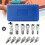 1Set 13pcs Security Tamper Proof Torx Star Bit Socket Set 1/4 3/8 1/2 Inch Drive With Case 2