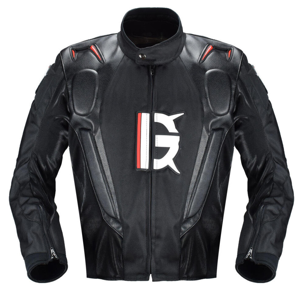 Motorcycle Jacket Pu Leather Racing Body Armor Protection Moto Motocross Off-Road Clothing Protection Gear 4191026506211