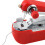 Portable Hand-Held Mini Sewing Machine Clothes Fabric Pocket For DIY Needlework Cordless 3
