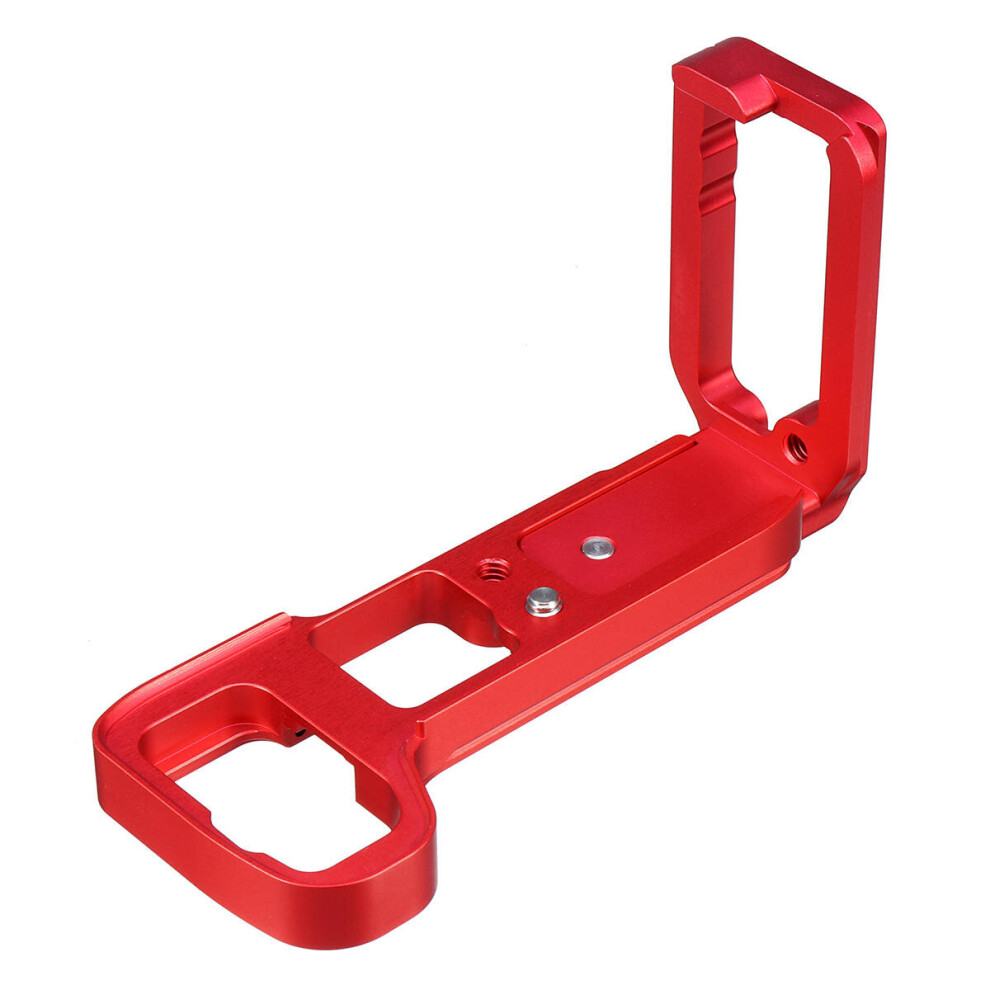 Quick Release L Plate Bracket Camera Holder With Hex Wrench For Sony A7r3 A7m3 A9 Dslr Camera Red 4151093608669