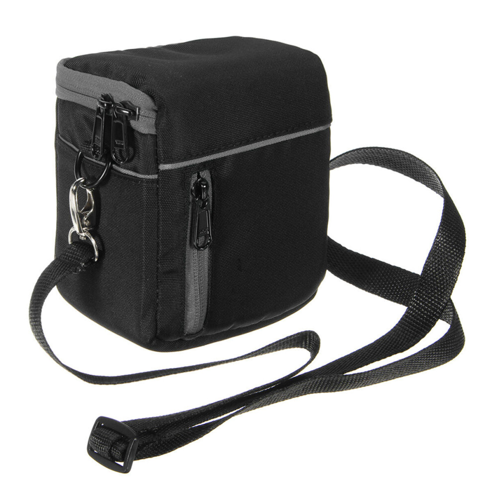 Micro Dslr Camera Dv Camcorder Shoulder Bag Waist Pouch Carrying Case Gray 4151093608591