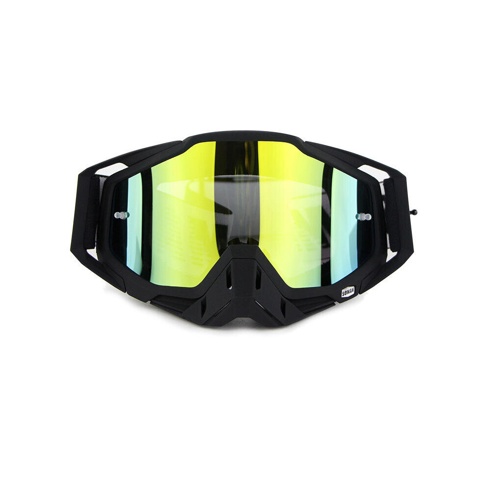 Motorcycle Goggles Glasses Riding Outdoor Off-Road Windproof Dustproof 4191026512052