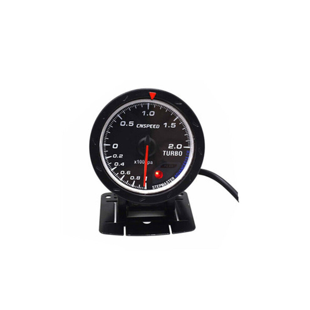 2.5 Inch 60Mm Led Turbo Boost Gauge Vacuum Press Pressure Bar Dials Meter For Car Truck Light/White 8651936566188