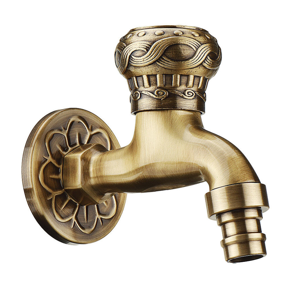 Copper Washing Machine Faucet Mop Pool Sink Tap Wall Mounted Single Handle Garden Bathroom Basin Faucet 8651938566117