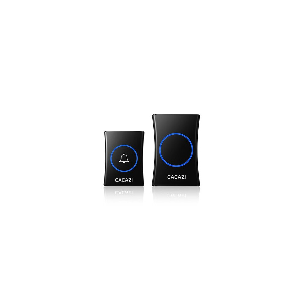 A30 Smart Waterproof Wireless Music Doorbell Battery 300M Remote Button Receiver Home Call Ring Bell