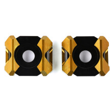 1 Pair Motorcycle Rear Fork Decoration Cover For Kawasaki Ninja 250ABS Z300 GOLD COLOR