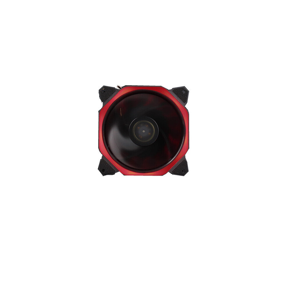 1Pc 120Mm 3Pin 4Pin Monochrome Color Cooling Fan For Desktop Pc Computer Light/Red 4191026562316
