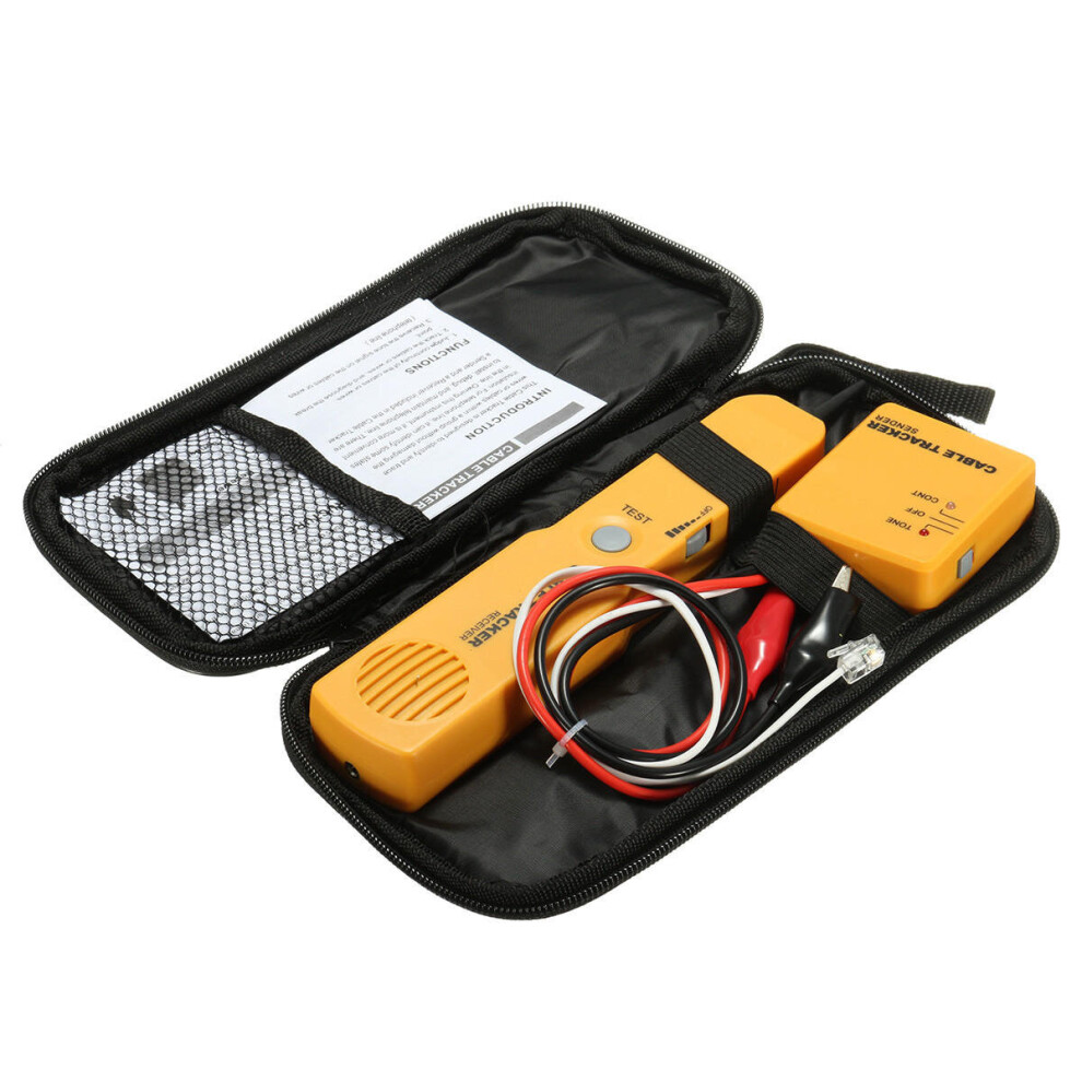 Telephone Line Finder Rj11 Wire Tracker Network Break Short Circuit Tester 814730370513