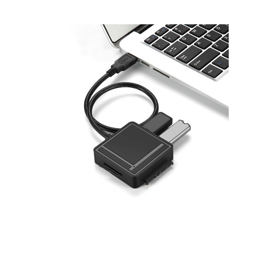 Usb3.0 To Sata Hub Multifunction Converter Cable Tf Sd Card Reader Hdd Ssd Hard Drive Converter Cable Adapter 4191026531404