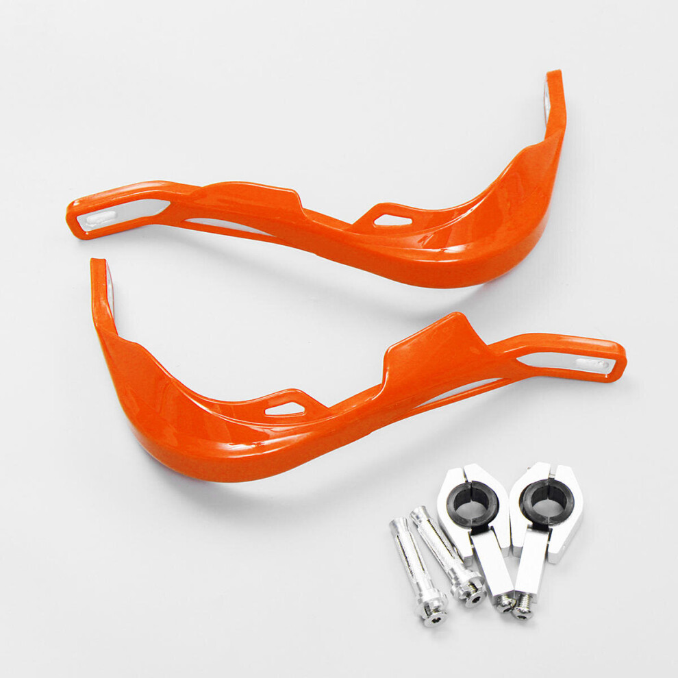 Motorcycle Dirt Bike Handlebar Handguard For Ktm Acerbis Mx Klx Atv Crf Color Orange 4191026515046