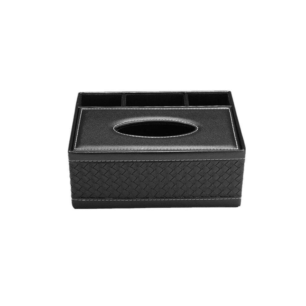 Rectangle Pu Leather Tissue Box Paper Holder Case Cover Car Napkin Case Storage 6901722570090