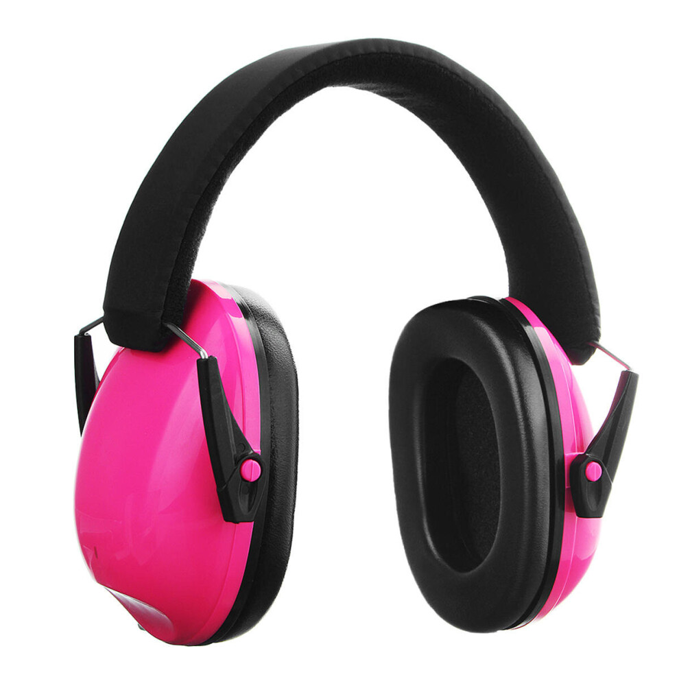 Kids Ear Muffs Hearing Protection Noise Reduction Children Ear Defenders Safety Earphone Color Unisex Kids Pink